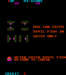 Devil Fish (ARC)   © Artic 1982    4/4