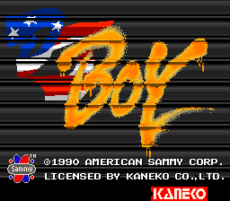 DJ Boy (ARC)   © Kaneko 1989    1/4