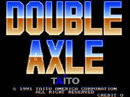 Double Axle (ARC)   © Taito 1990    1/4