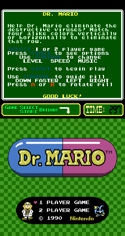 Dr. Mario (ARC)   © Nintendo 1990    1/3