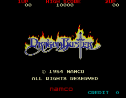Dragon Buster (ARC)   © Namco 1984    1/4