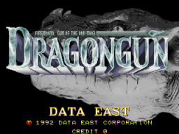 Dragon Gun (ARC)   © Data East 1992    1/5