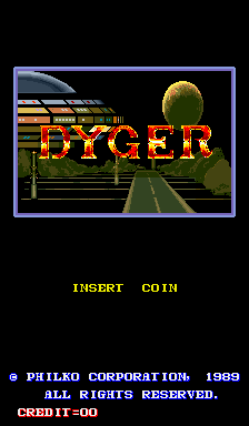 Dyger (ARC)   © Philko 1989    1/3
