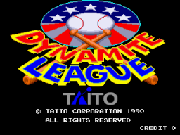 Dynamite League (ARC)   © Taito 1989    1/3