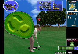 Eagle Shot Golf (ARC)   © Sammy 1995    2/5