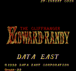Edward Randy (ARC)   © Data East 1990    1/8