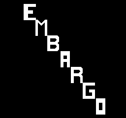 Embargo (ARC)   © Cinematronics 1977    1/3