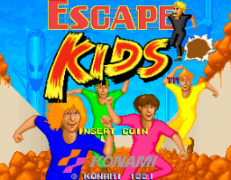 Escape Kids (ARC)   © Konami 1992    1/3
