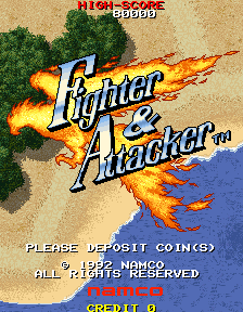 Fighter & Attacker (ARC)   © Namco 1992    1/5