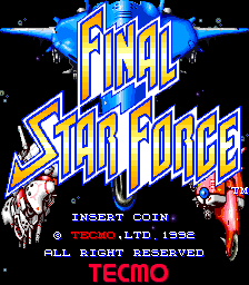 Final Star Force (ARC)   © Tecmo 1992    1/3