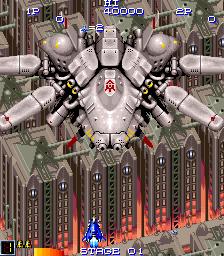 Final Star Force (ARC)   © Tecmo 1992    2/3