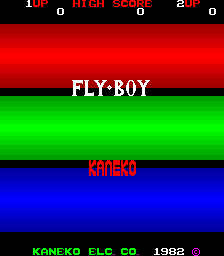 Fly-Boy (ARC)   © Kaneko 1982    1/3
