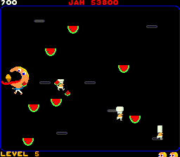 Food Fight (ARC)   © Atari (1972) 1983    3/4
