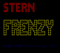 Frenzy (ARC)   © Stern 1982    1/3