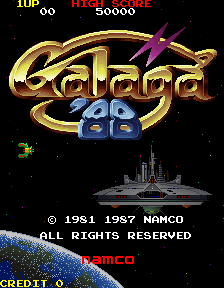 Galaga '88 (ARC)   © Namco 1987    1/4