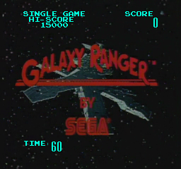 Galaxy Ranger (ARC)   © Bally Midway 1983    1/3