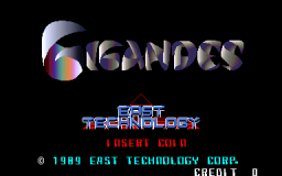 Gigandes (ARC)   © East Technology 1989    1/4