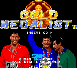 Gold Medalist (ARC)   © SNK 1988    1/4