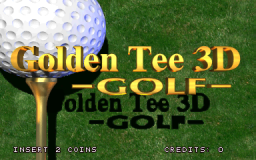 Golden Tee 3D Golf (ARC)   © Incredible Technologies 1995    1/5