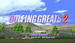 Golfing Greats 2 (ARC)   © Konami 1994    1/2