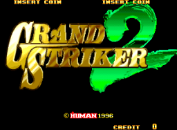 Grand Striker 2 (ARC)   © Human 1996    1/3
