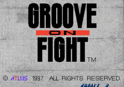 Groove On Fight (ARC)   © Atlus 1997    1/4