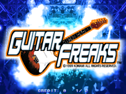 Guitar Freaks (ARC)   © Konami 1998    1/4