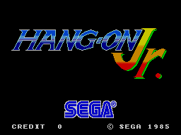 Hang-On Jr. (ARC)   © Sega 1985    1/3
