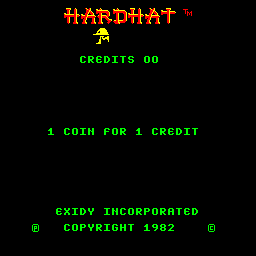 Hard Hat (ARC)   © Exidy 1982    1/3