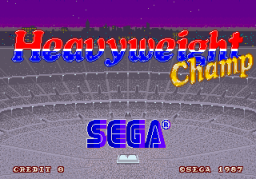Heavyweight Champ (ARC)   © Sega 1987    1/4
