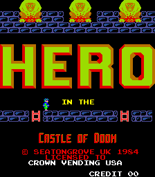 Hero In The Castle Of Doom (ARC)   ©  1984    1/3