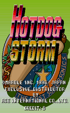 Hotdog Storm (ARC)   © Marble 1996    1/7