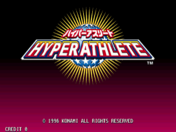 Hyper Athlete (ARC)   © Konami 1996    1/3