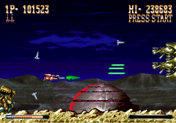 Hyper Duel (ARC)   © Technosoft 1993    3/6