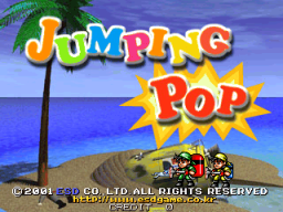 Jumping Pop (ARC)   © ESD 2001    1/3