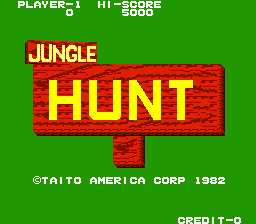 Jungle Hunt (ARC)   © Taito 1982    1/3