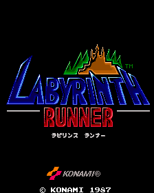 Labyrinth Runner (ARC)   © Konami 1987    1/9