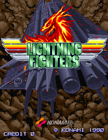Lightning Fighters (ARC)   © Konami 1990    1/5