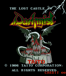 The Lost Castle In Darkmist (ARC)   © Taito 1986    1/3