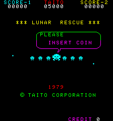 Lunar Rescue (ARC)   © Taito 1979    1/3
