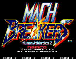 Mach Breakers (ARC)   © Namco 1994    1/3
