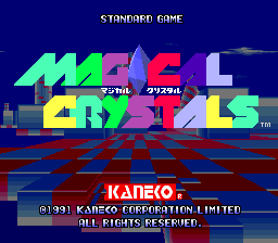 Magical Crystals (ARC)   © Kaneko 1991    1/6