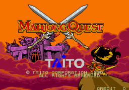 Mahjong Quest (ARC)   © Taito 1990    1/3