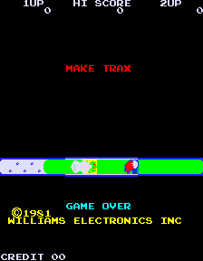 Make Trax (ARC)   © Williams 1981    1/3