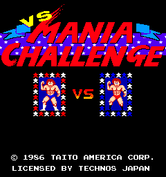 Mania Challenge (ARC)   © Taito 1986    1/3