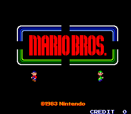 Mario Bros. (ARC)   © Nintendo 1983    1/4
