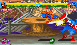 Marvel Super Heroes (ARC)   © Capcom 1995    19/24