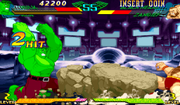 Marvel Super Heroes Vs. Street Fighter (ARC)   © Capcom 1997    4/22