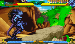 Marvel Super Heroes Vs. Street Fighter (ARC)   © Capcom 1997    21/22