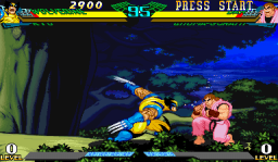 Marvel Super Heroes Vs. Street Fighter (ARC)   © Capcom 1997    22/22